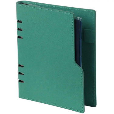 1016-18 A5 6 Ring Planner Agenda Mint Green